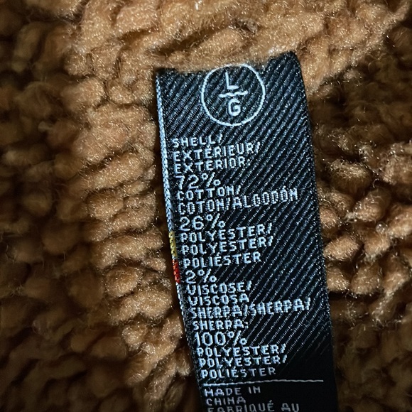 NEW Buffalo David Bitton Blue Mens Acid Wash Sherpa Denim Jacket - Large - Picture 13 of 13